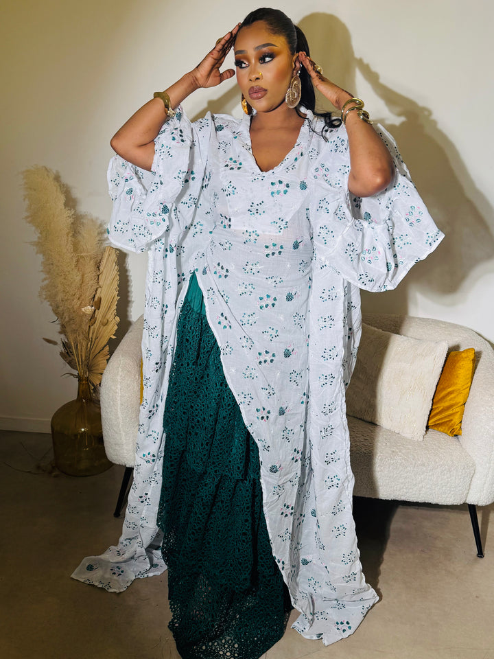 Brodé coton & dentelle